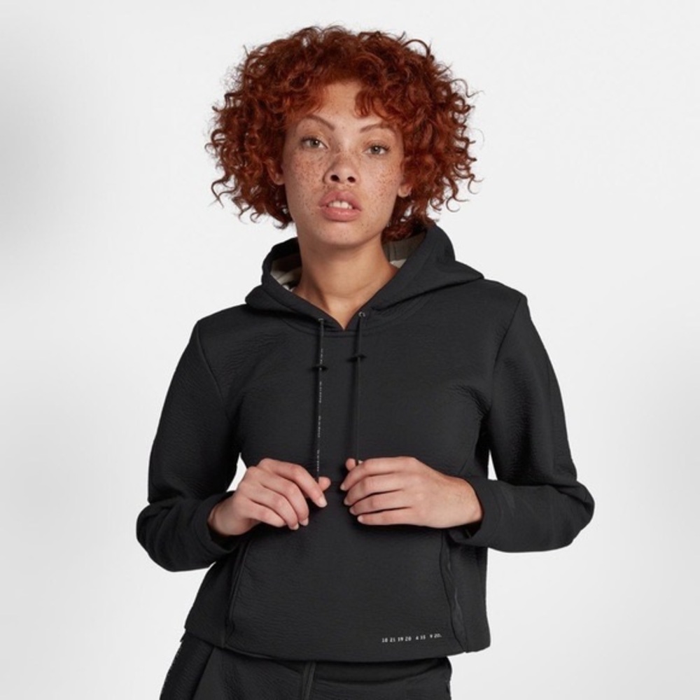 Nike tech pack cropped hoodie